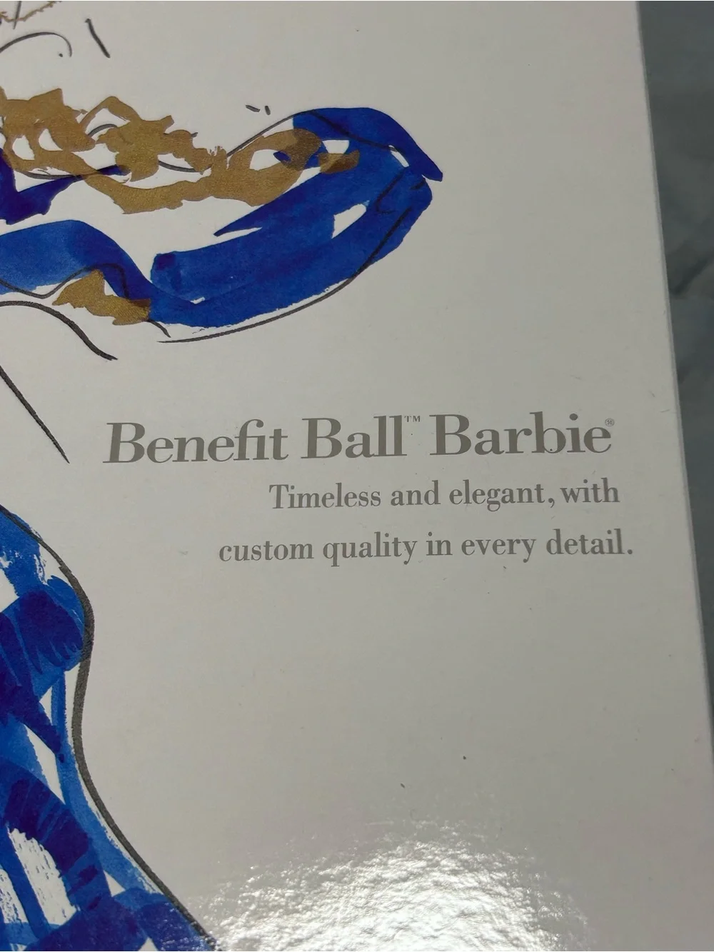 Mattel Benefit Ball Barbie Red Hair New In Box 1992 COA Carol Spencer Design
